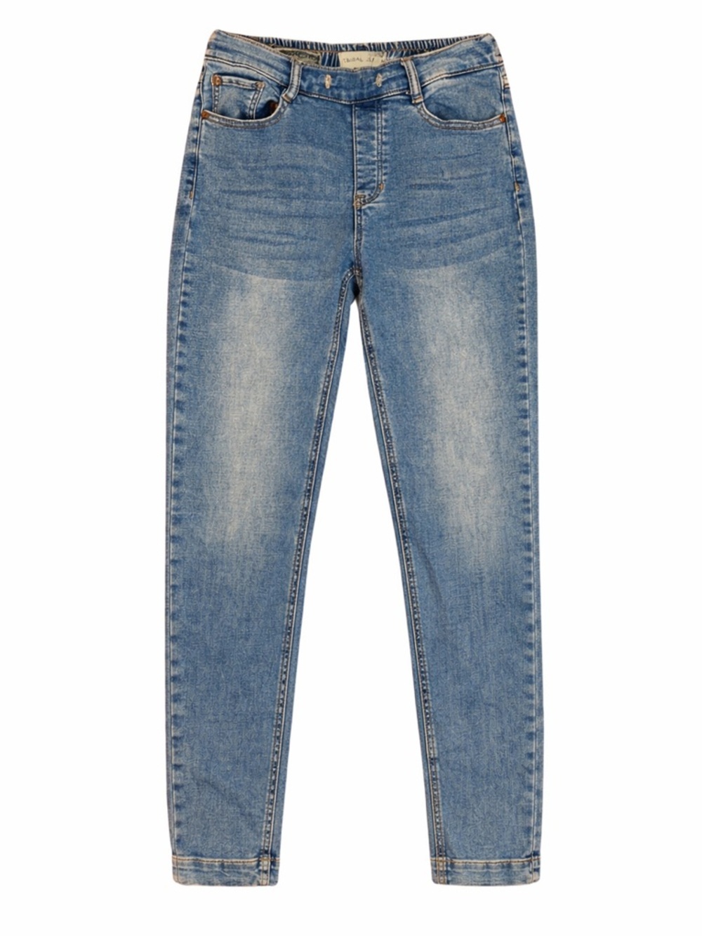 Tribal Jeans Audrey Mid Rise Straight Ankle Sz 6